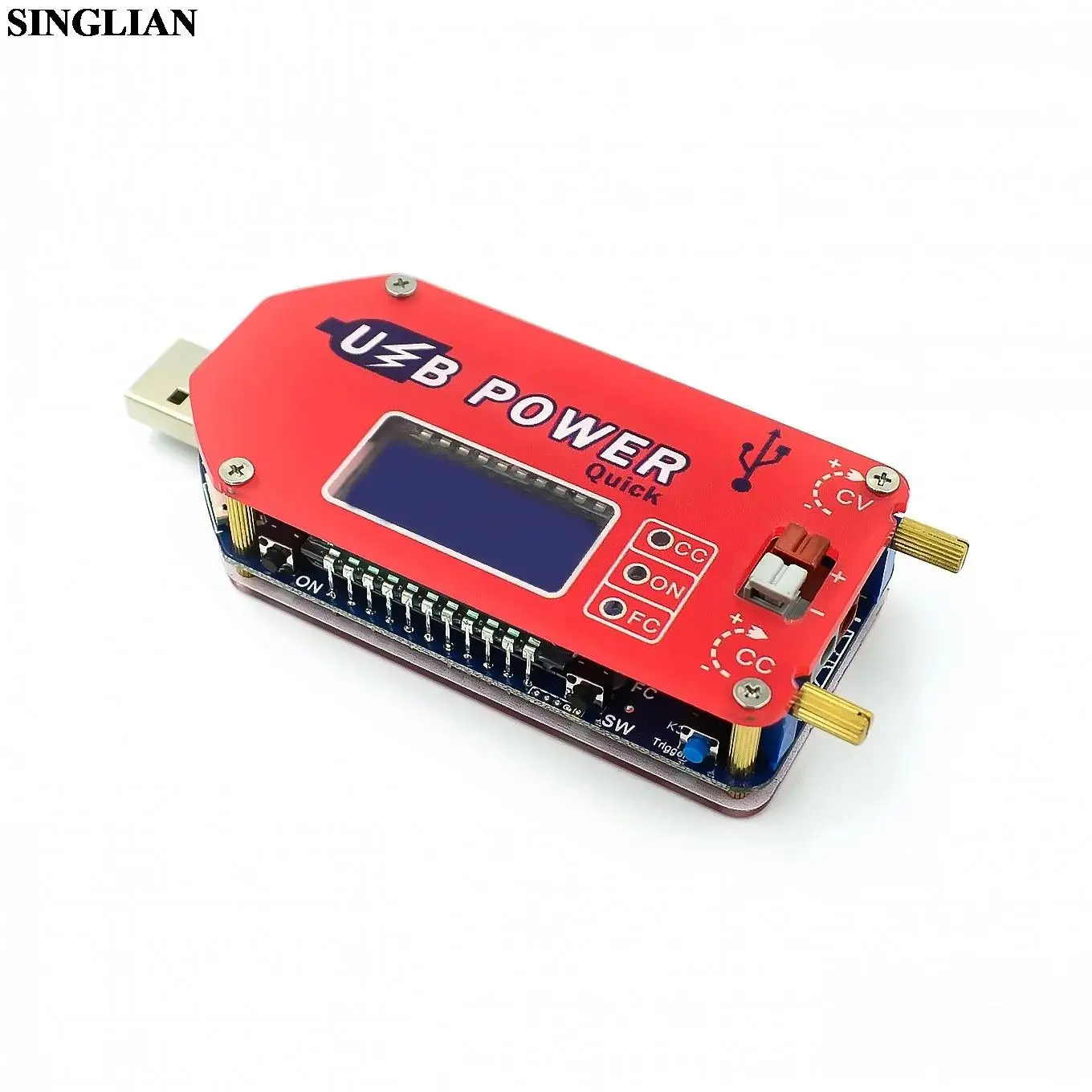 DP2 DP3A Digital Display USB Adjustable Power Module DC 1-30V 15W QC 2.0 3.0 FCP Quick Charge Laboratory Power Supply Regulador