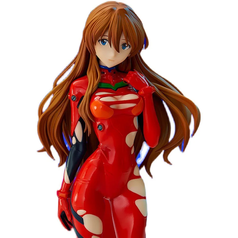 17cm neue Anime Neon Genesis Evangelion Eva Asuka Langley Soryu Kawaii Figur PVC Modell Spielzeug Puppe sammeln Ornamente Geschenke