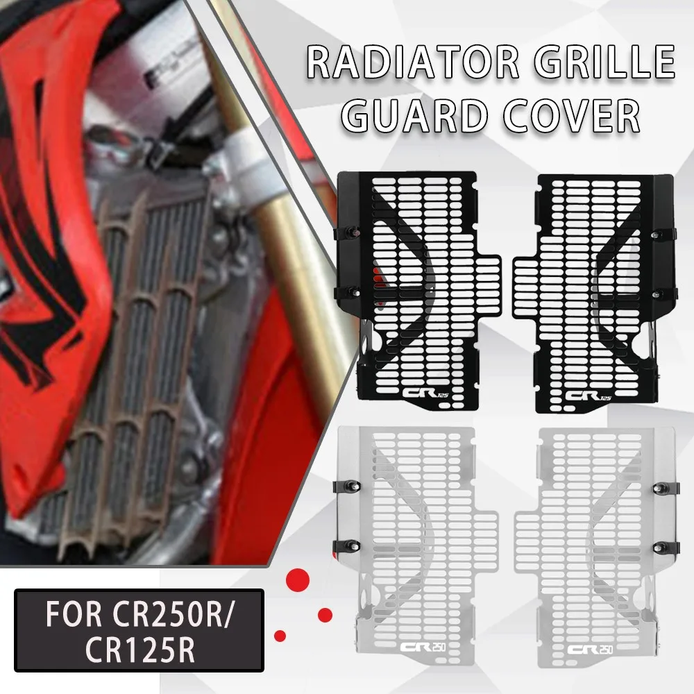 CR 125 250 R Motorcycle Accessories For Honda CR125R CR250R CR 125R 250R 2005 2006 2007 Radiator Grille Guard Cover Protector