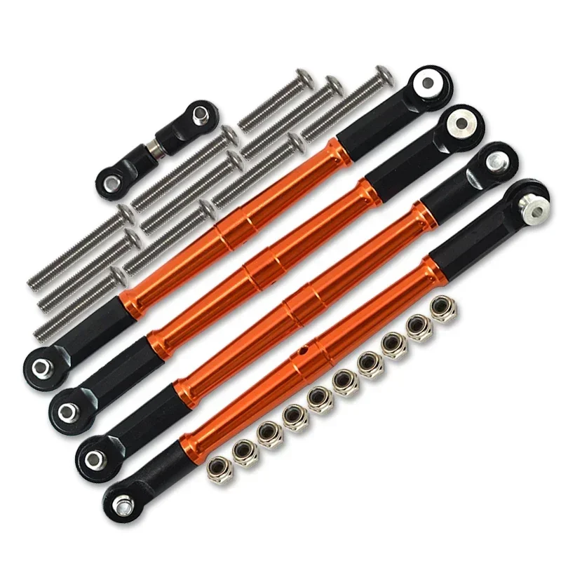 GPM Voor ARRMA 1/7 FIRETEAM 1/8 KRATON NOTORIOUS OUTCAS TALION 6S Upgrade Onderdelen Metalen Stuur Trekstang AR 330221 +AR 340071 +AR 330230