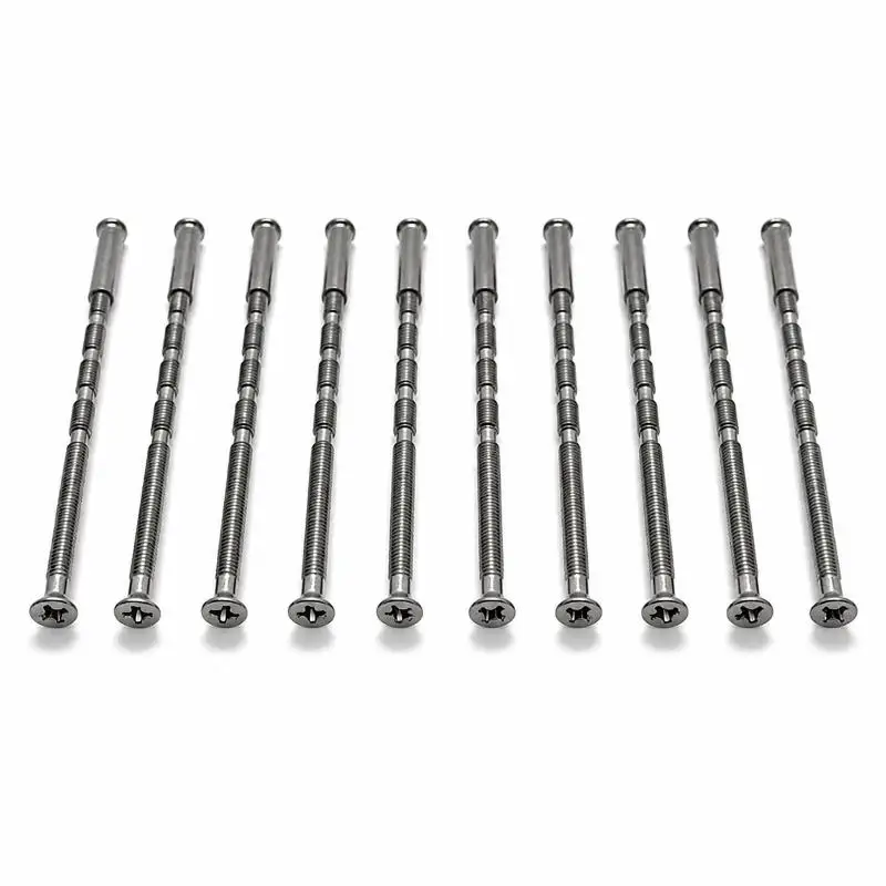 Hot Sale 10/20pcs M3 Door Handle Fixing Screw Bolts Snap Off Cuttable Connecting Screws For Door Knob Handle Locks Hardware