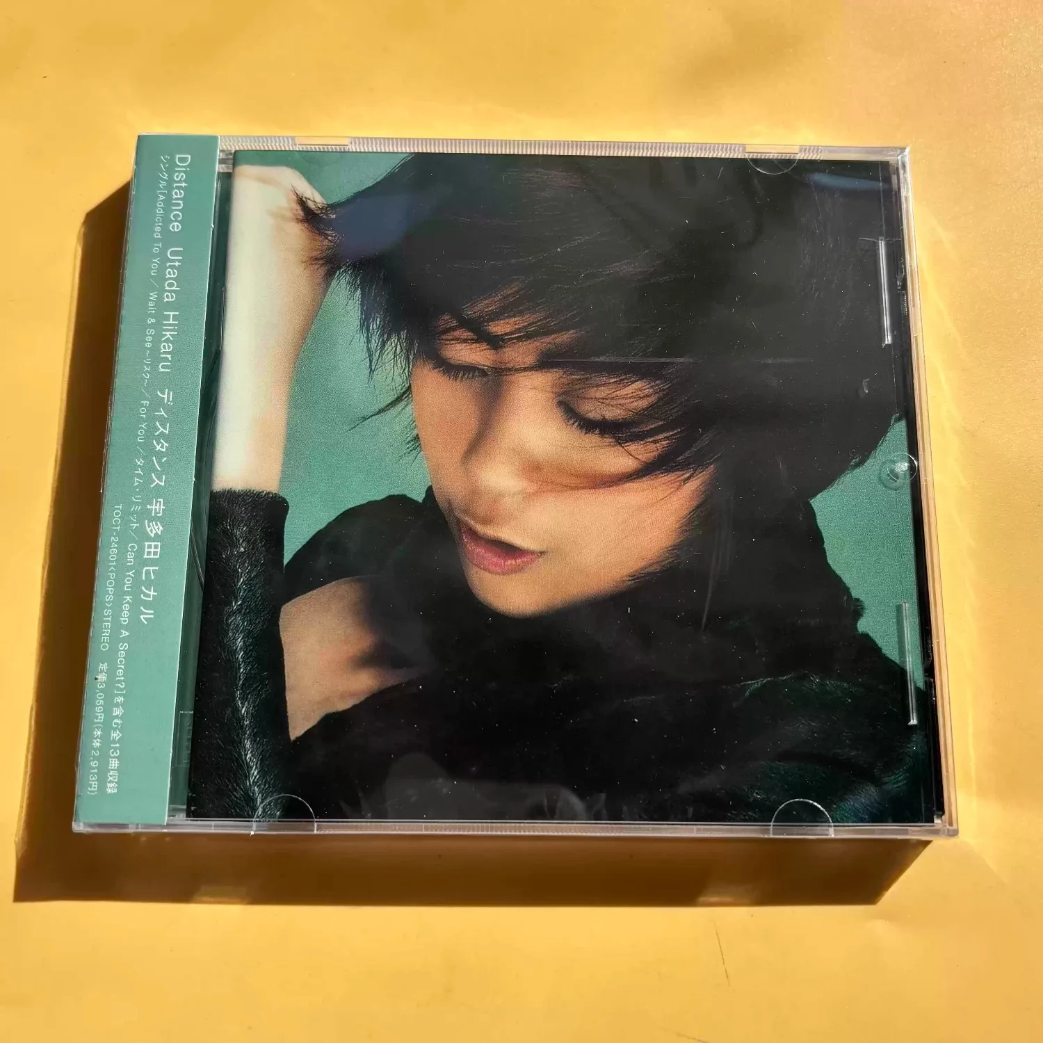 Utada Hikaru "Distance" CD de J-Pop, Cantante y Compositora Japonesa Legendaria, Baladas R&B Atemporales, Grabaciones Icónicas de J-Pop de los 90