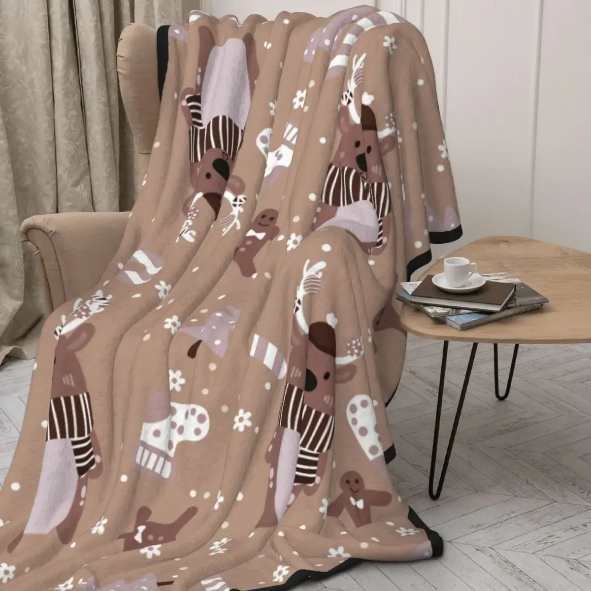 DIY Custom Double-layer Double-sided Blanket With Pictures Anti Pilling And No Shedding Sofa Cover Blanket Bed Sleeping Blanket