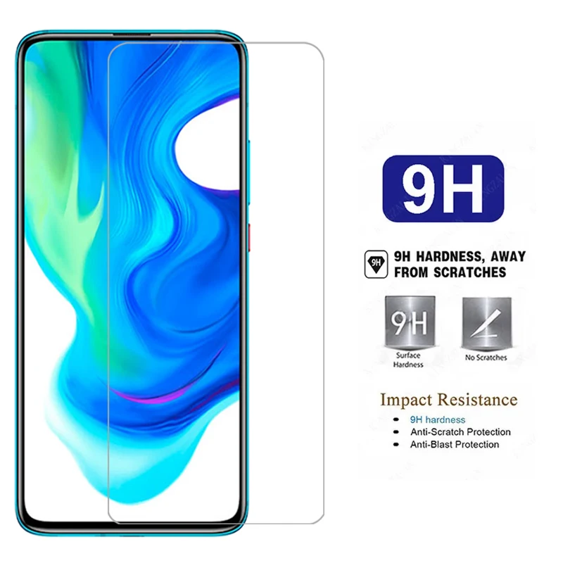 واقي شاشة من الزجاج المقسى لهاتف شاومي بوكو f2 برو واقي شاشة على pocof2 f 2 2f f2pro pocof2pro فيلم الهاتف glas xiomi poc pco