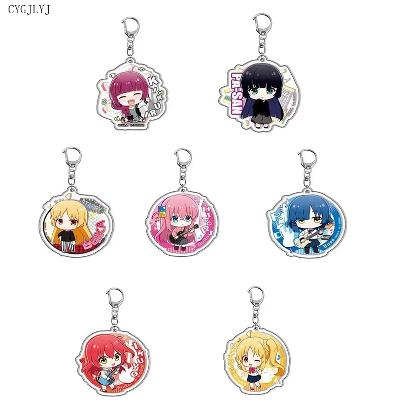 New Anime Oshi No Ko Keychain Cartoon Figure Hoshino Ai Sarina Kurokawa Akane Arcylic Key Chain Bag Pendant Collection Cute Gift