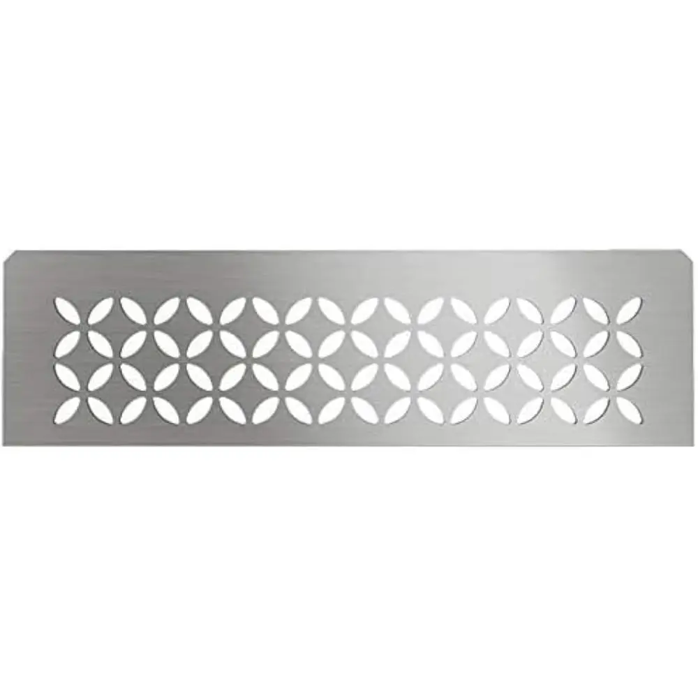 Customizable 4mm Thick Stainless Steel Shower Panel with Brushed Finish