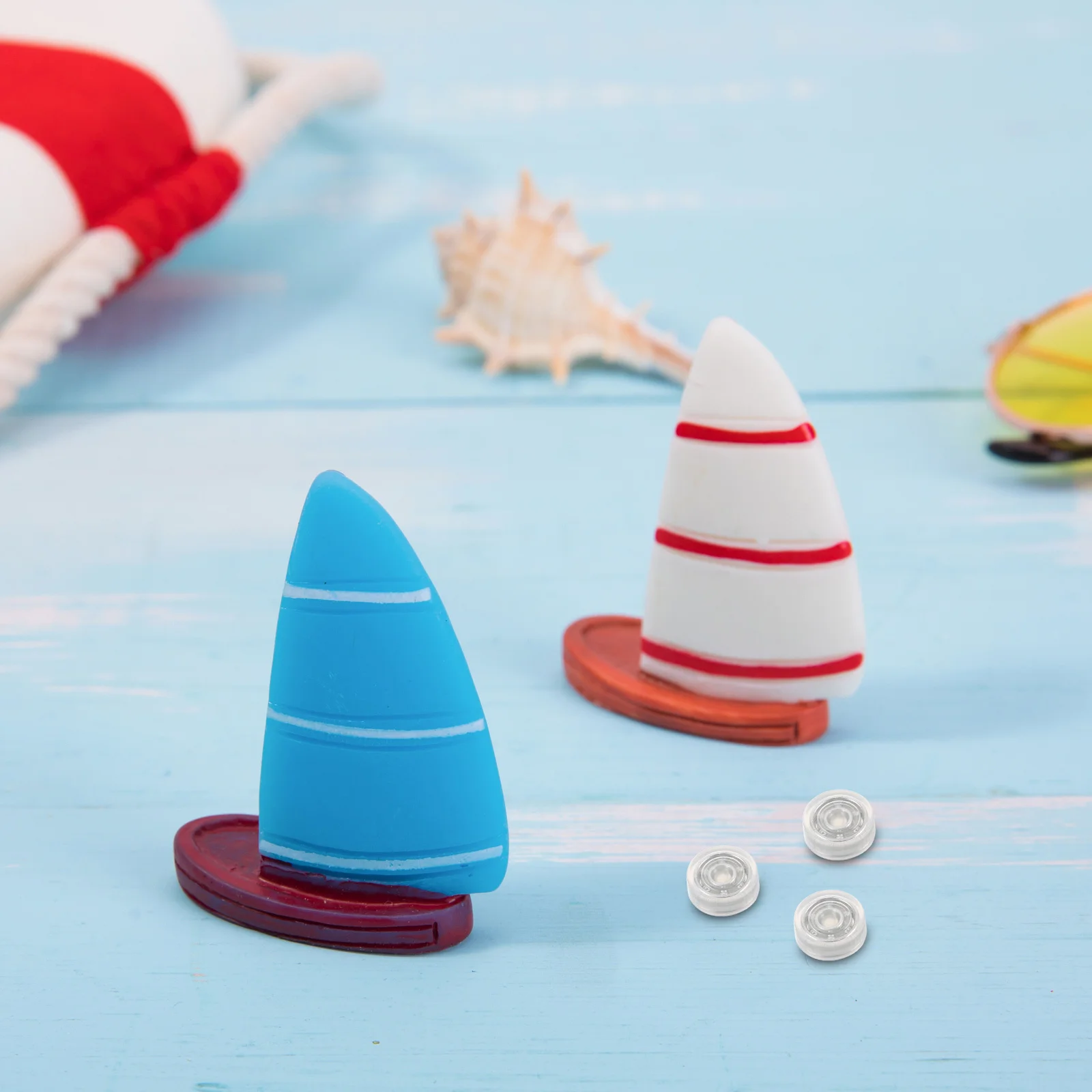 

50Pcs Rotating Bearing Hairpins Precision Miniature Bearings for DIY Windmill Craft Base Swivel Decorative Art Parts Replacement