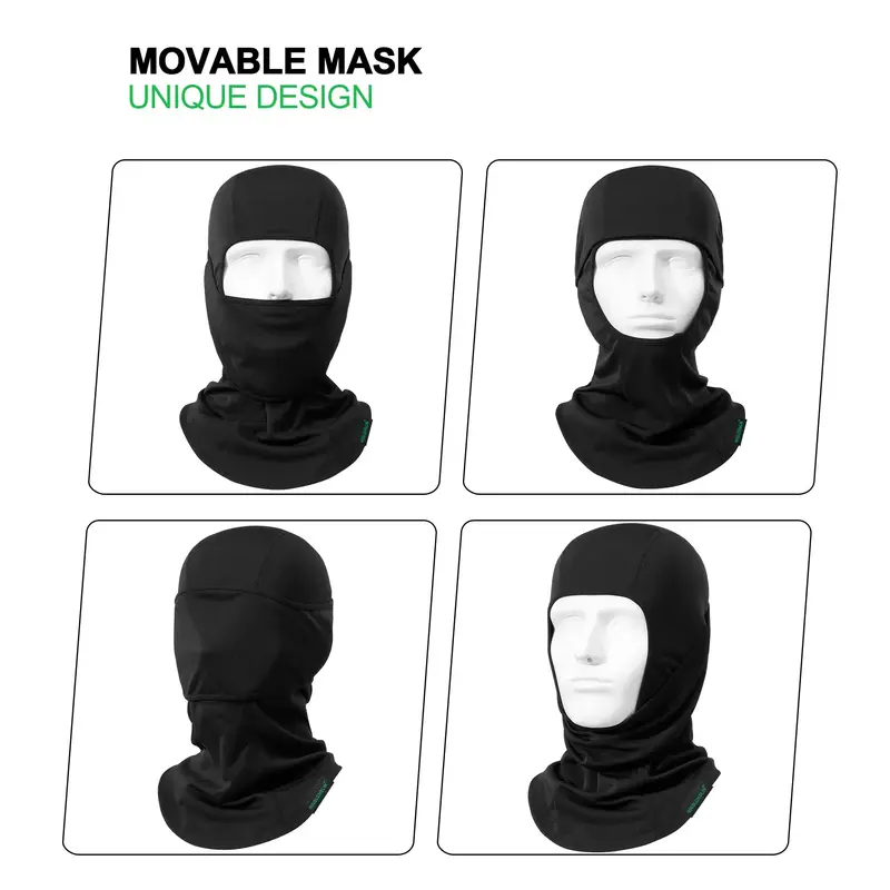 Balaclava Ski Mask Full Face Cover for Men and Women Breathable Full Face Mask for Skiing Outdoor Sports - Image 4