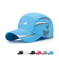 Women Men Casual Baseball Hats Sun Protection Printed Boats Baseball Caps Quick Drying Sun Shade Summer Hat