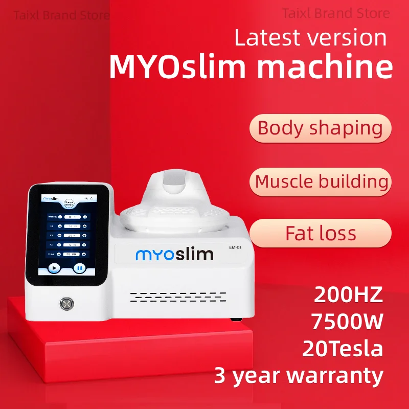 EMS Body Sculpt Machine  with RF Muscle Stimulation for Fat Burning Slimming Weight Loss MYOslim HI-EMT Body Shaping Equipm