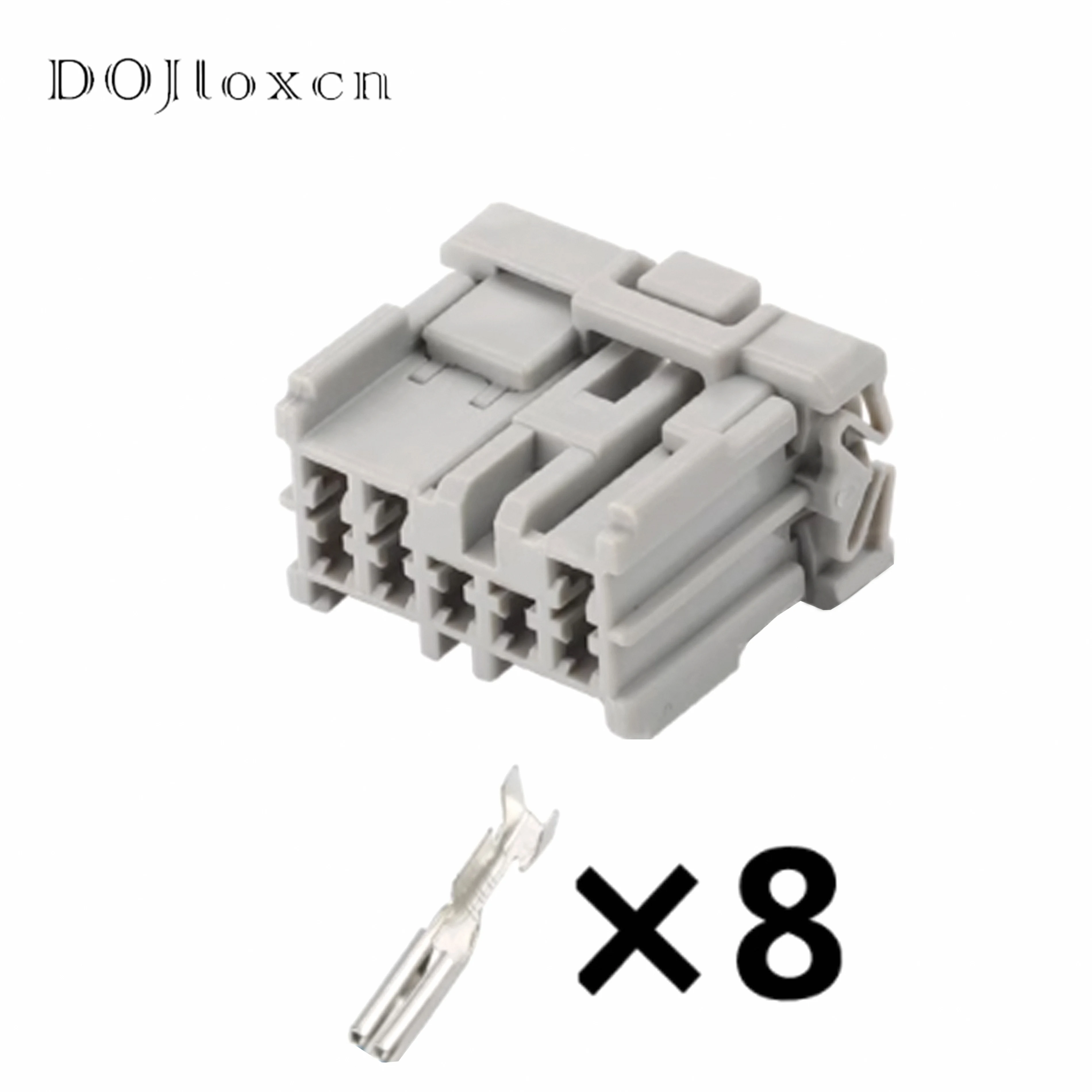 1/5/10/20/50 Sets 8 Pin 6098-0247 6098-0248 Automobile Male Female Connector Fuse Box Wire Harness Plug For Honda Fit