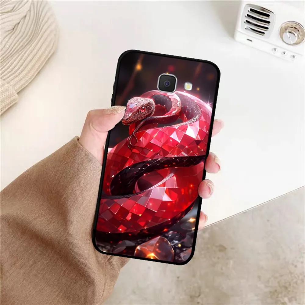 Gemstone Serpents Phone Case For Samsung J 7 plus 7core J7 neo J6 plus prime J6 J4 J5 Mobile Cover