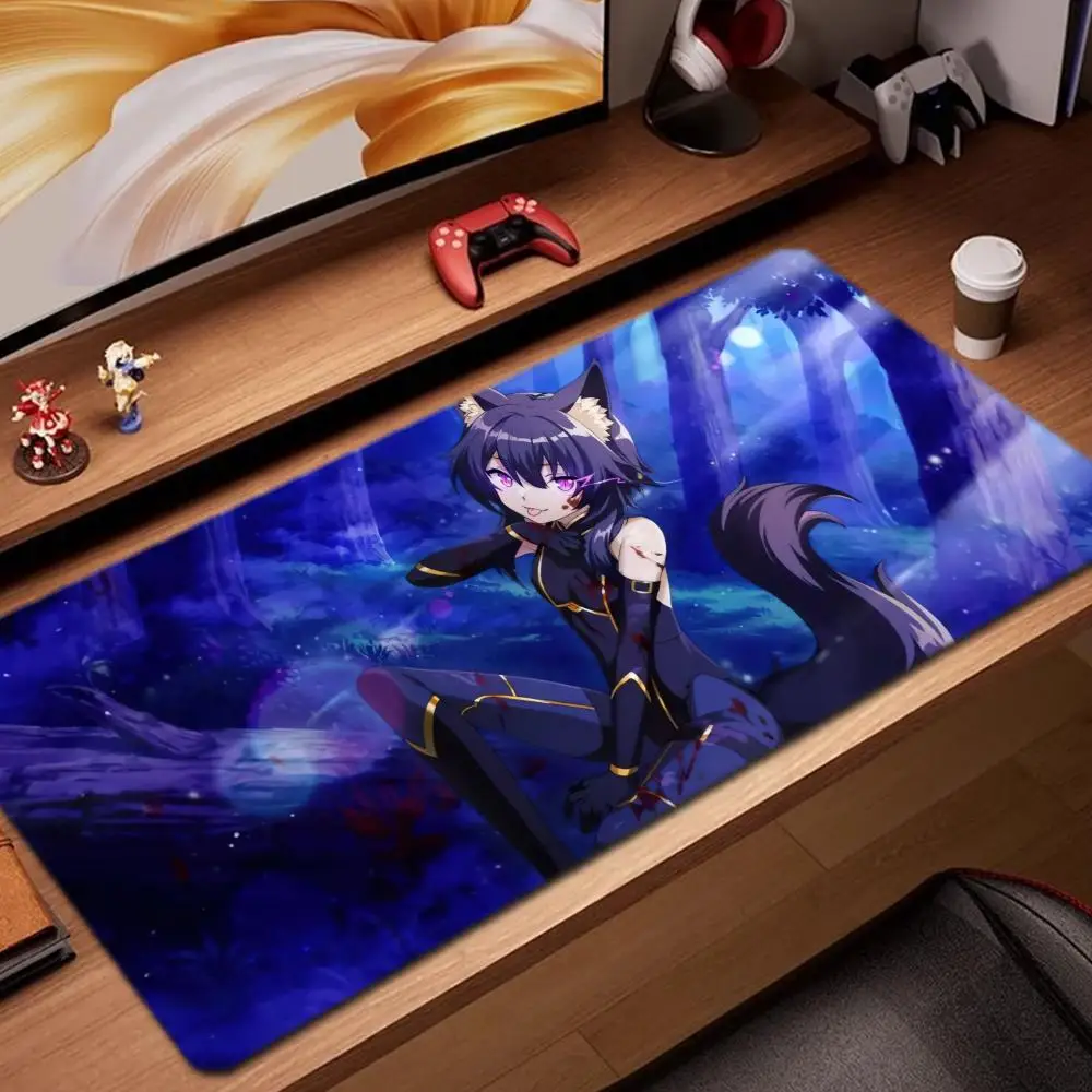 

shadow garden Mouse Pad Game Accessories keyboard pad XXL large locking edge 900X400 mm table mat Gaming mousepad