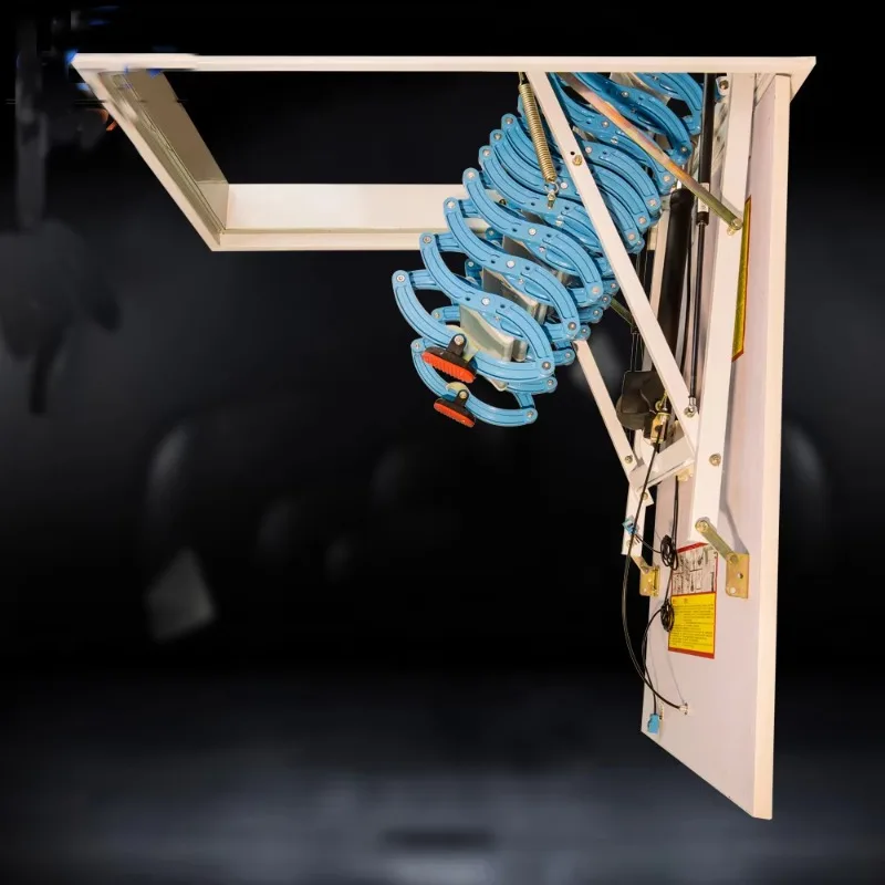 

Made Remote Control Electric Attic Aluminium Lift Steel Folding Ladders for Household Staircase