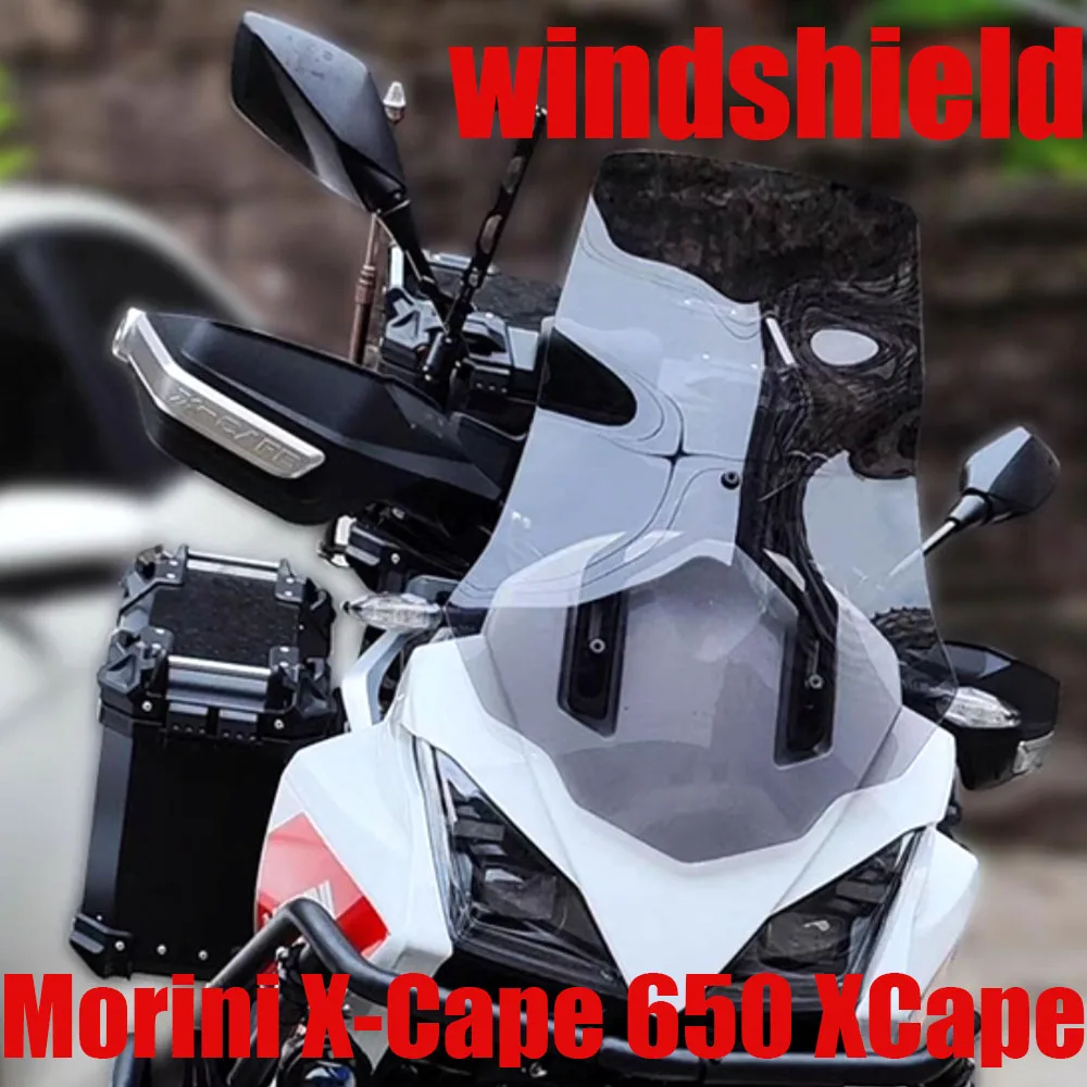 

Fit Morini X Cape 650 Motorcycle Heightening Widening Windshield Windscreen Wind Screen Deflector For Morini X-Cape 650 XCape