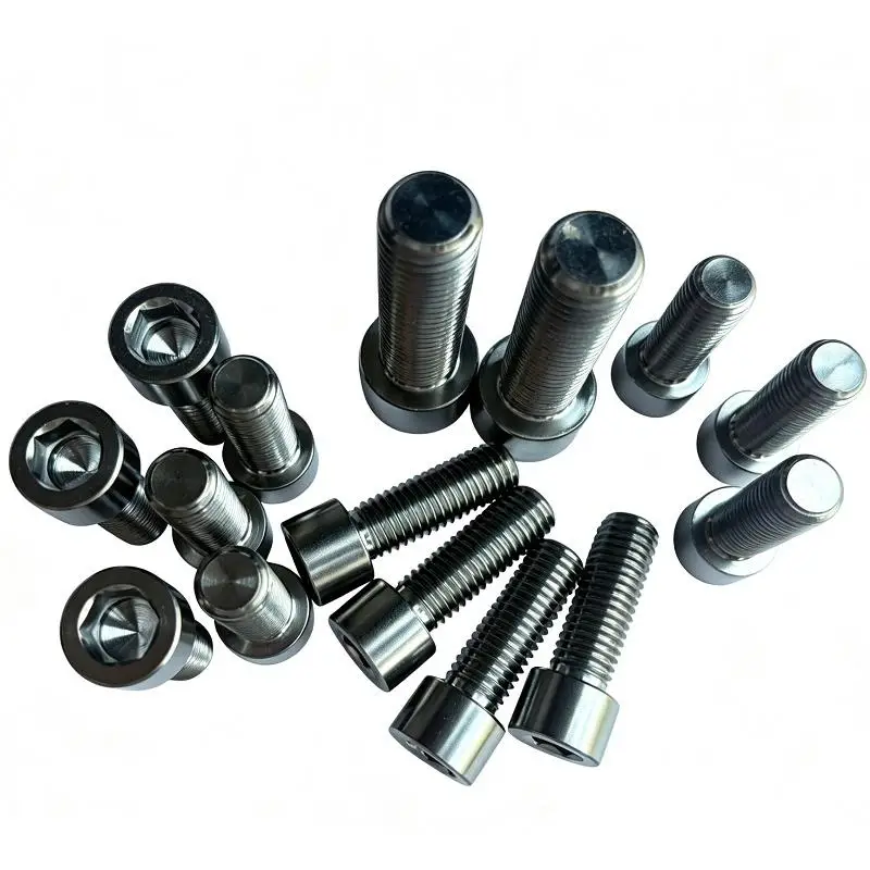 M10 M12 M14 M16 M20 TC4 Titanium Cylindrical head Hexagon socket bolts ,GR5 Screws,High-Int heat resistance ensity Non-Magnetic