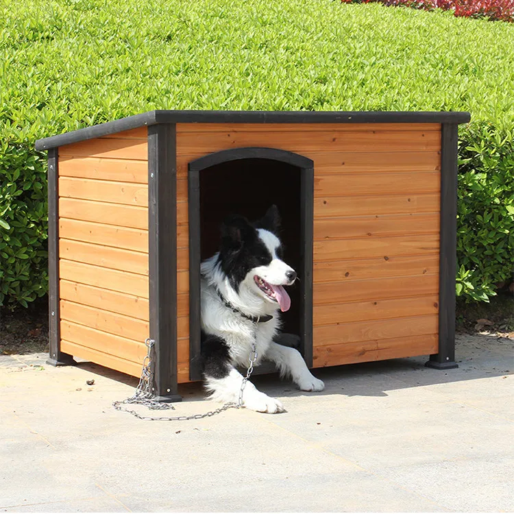 Outside Extra Large Dog House Solid Wood Insulated Dog House Outdoor Luxury Wooden Dog House