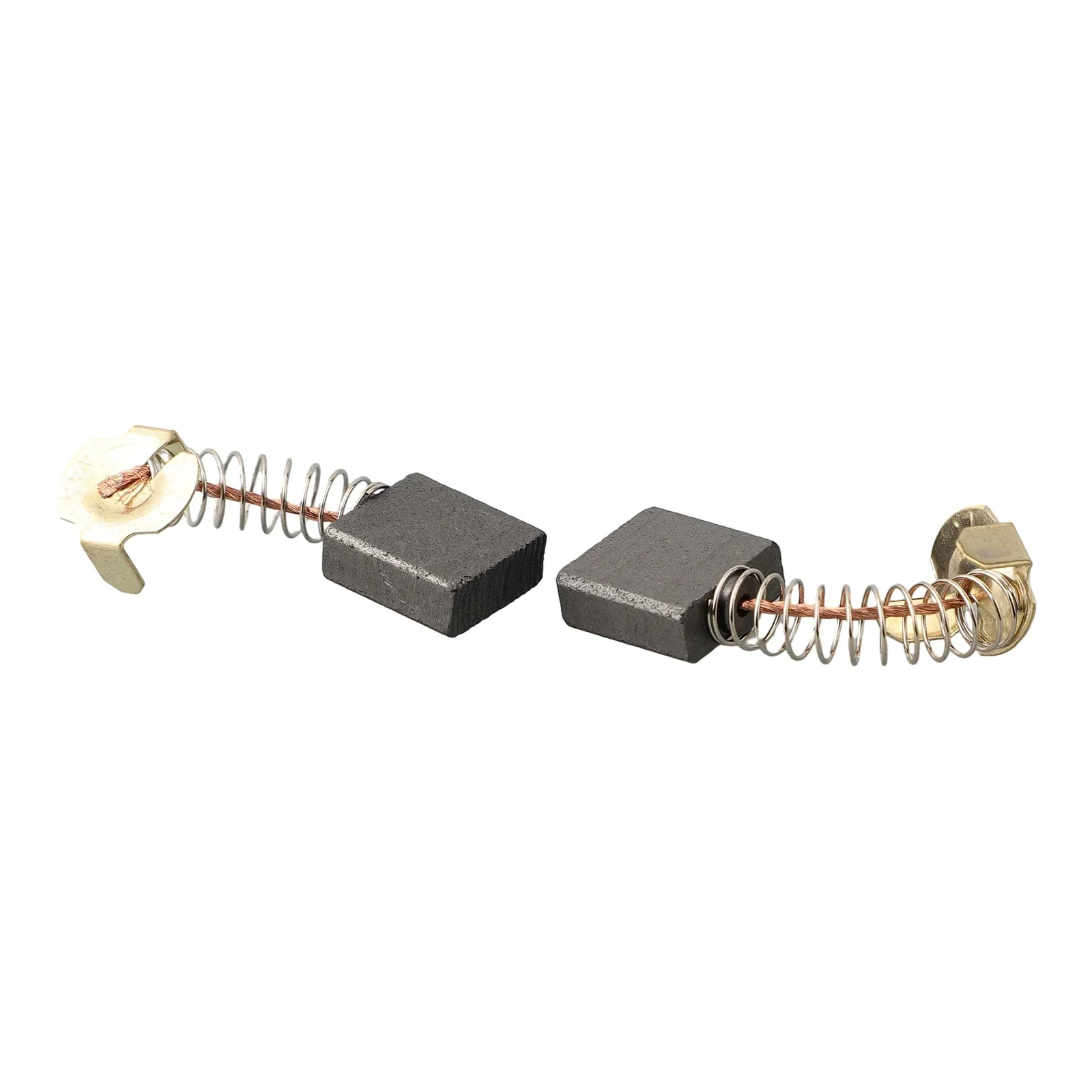 Replacement Part Carbon Brushes Blowers Cut-off Saws 2 Pcs Carbon + Metal Hand Tools 18mm X 17 X 7mm Brand New