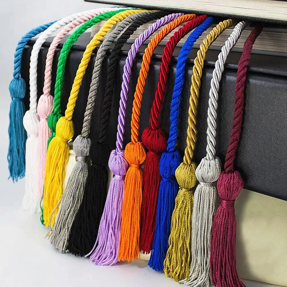 Graduation Keepsake Accessories Premium Graduation Honor Ropes Durable Yarn Cords with Tassel for College for Graduation