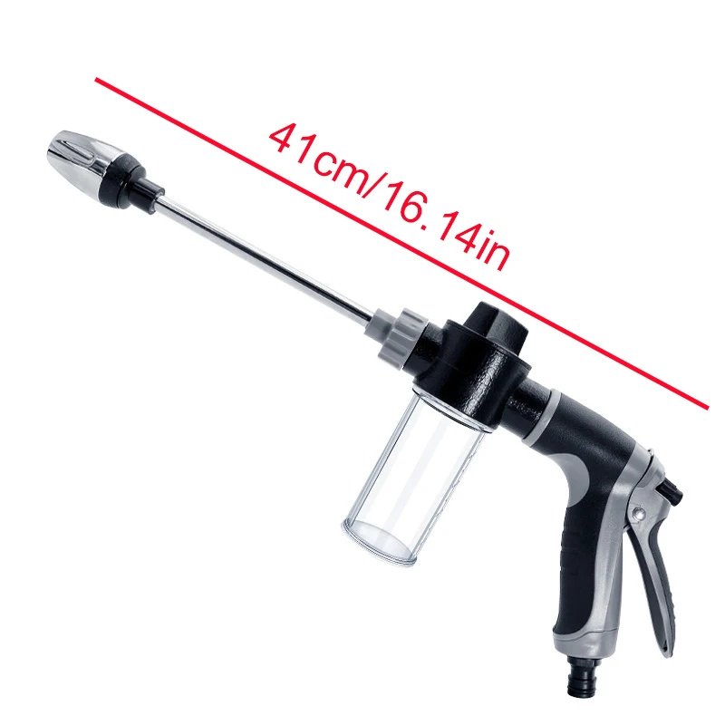 FLOWERS SPRAL High-Pressure Car Cleaning Water Gun Garden Hose Nozzle Watering Hose Sprayer Cleaning Lawn Watering Tools