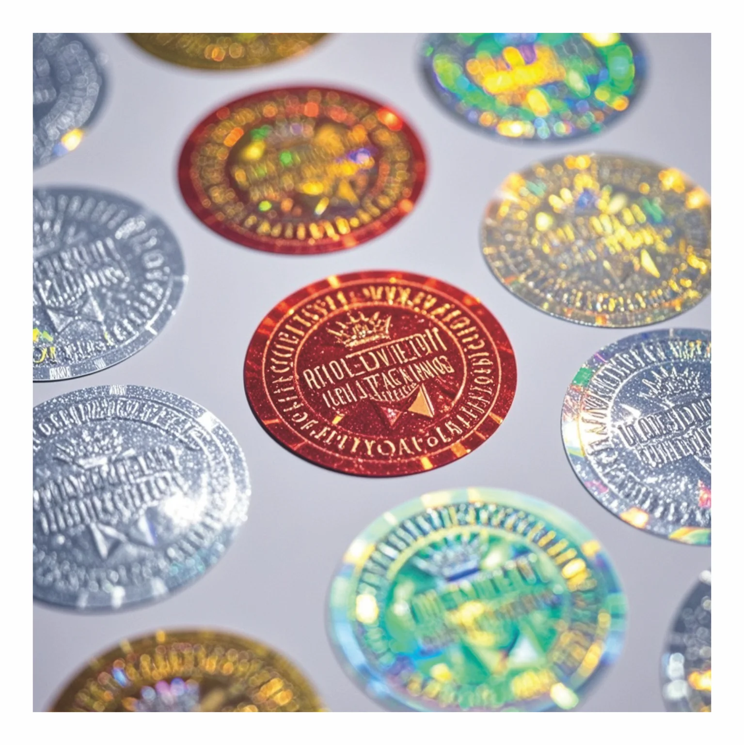 

Hot Selling Security Hologram Sticker With Serial Numbers Hologram Security Sticker With CE Certificate