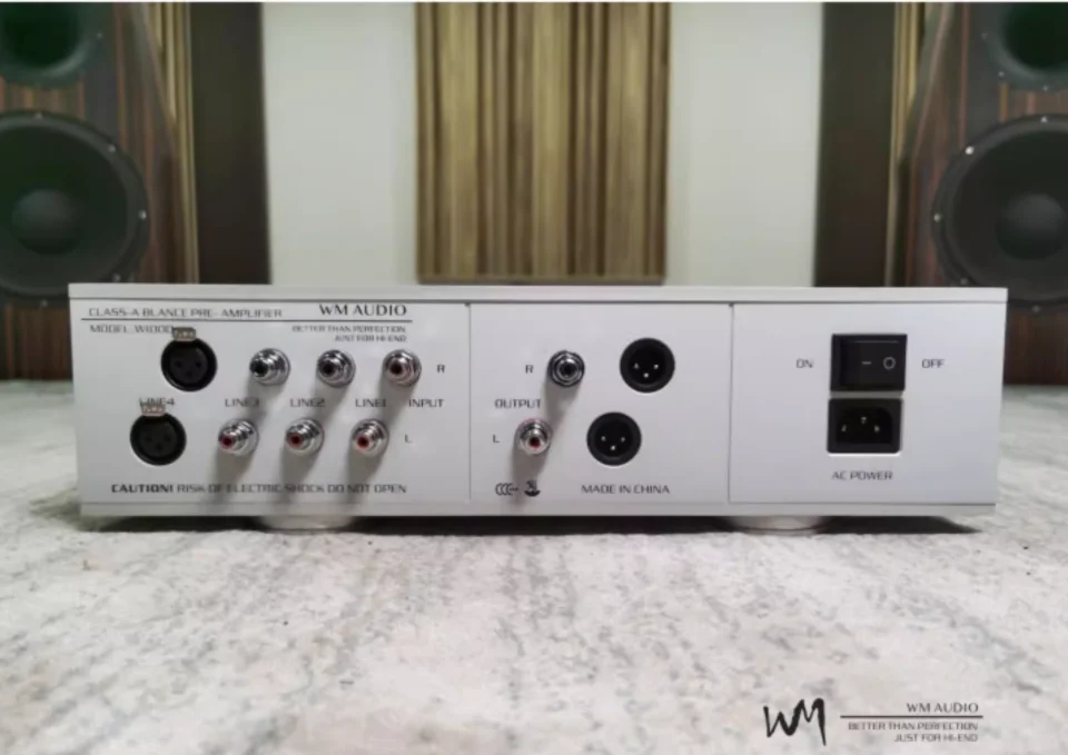 WM AUDIO W1000 fever grade HiFi pure A-class balanced discrete front-end audio power amplifier