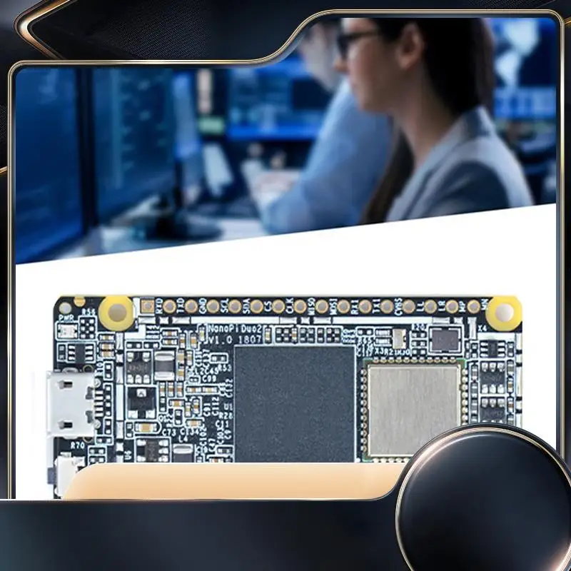 

For Nanopi Duo2 Allwinner H3 Cortex-A7 512MB DDR3 Memory Wifi BT4.0 Module Ubuntucore IOT Application Development Board-N34R