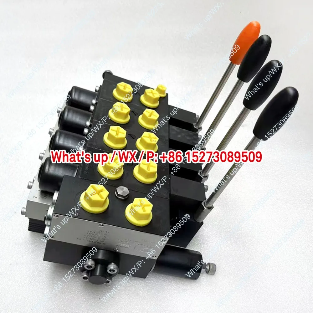 Aerial work vehicle multi-way valve four-link torch integrated loading valve load-sensitive proportional multi-way valve