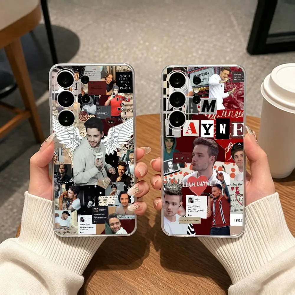Pop Singer Liam Payne  gift Phone Case For Samsung S25,S24,S21,S22,S23,S30,Ultra,S20,Plus,Fe Transparent Cover