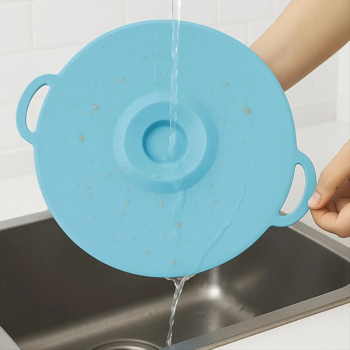 New Silicone Food Storage Lids,-Free Suction Cup Lids,Microwave Splatter Cover,5 Sizes Reusable Heat Heatproof Lids