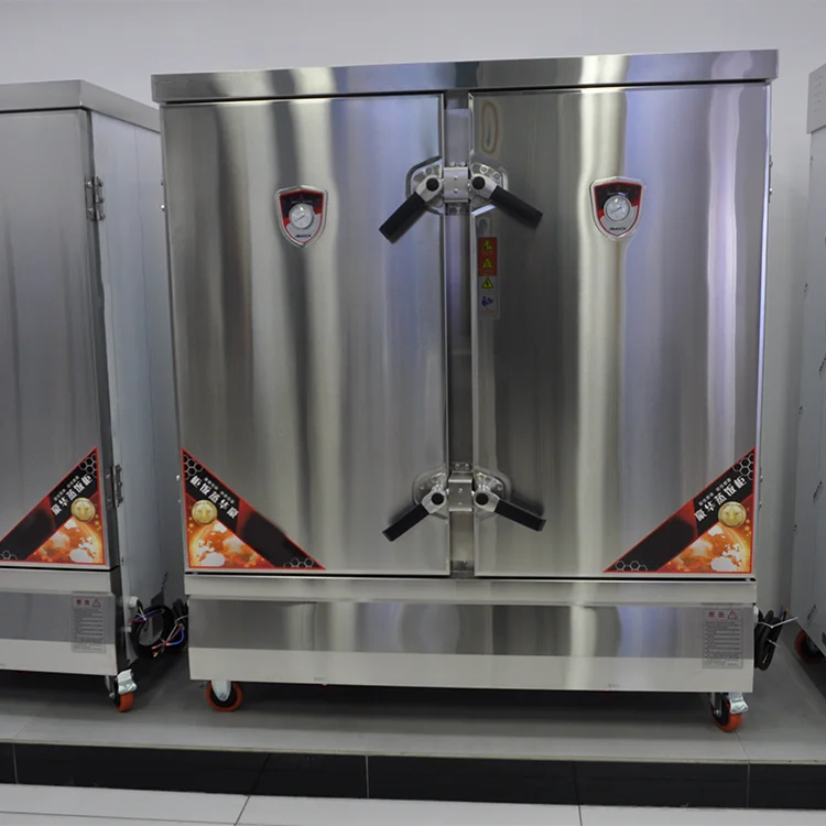 Cabinet High Wall Mounted for Restaurant Kitchen Industrial Commercial Electric 380V Stainless Steel Rice Steamer Food Steaming