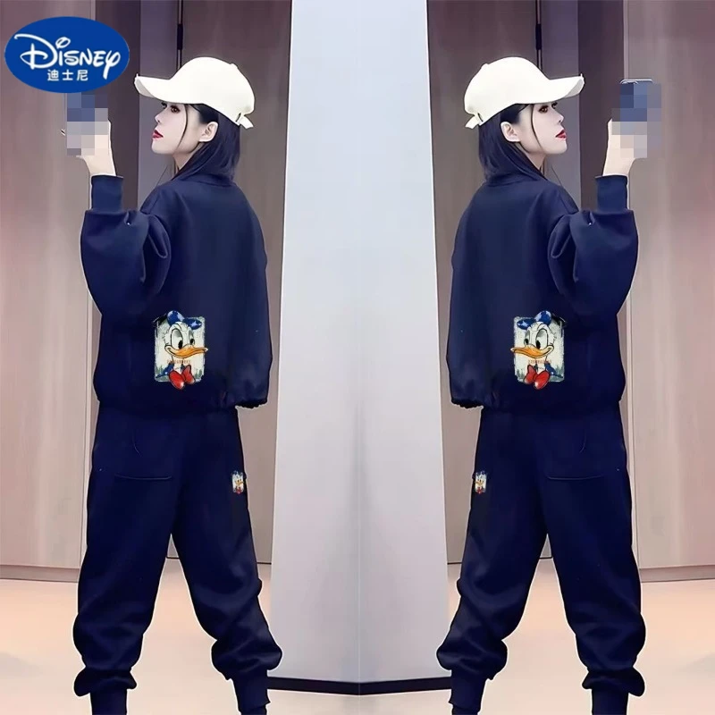 

Disney Youthful Oversized Set 2025: Trendy Hoodie with Harem Pants, Versatile & Age-Defying Wear