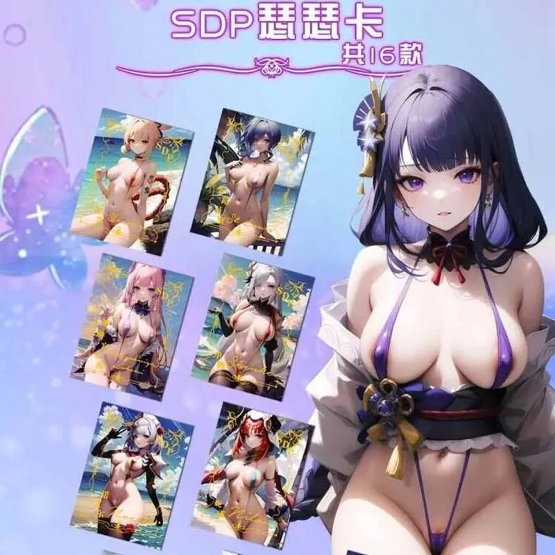 New Goddess Story Joy Color 3 Series Goddess Card Kafka Anime Girls Swimsuit Bikini Feast Booster Box Doujin Toys And Hobby Gift