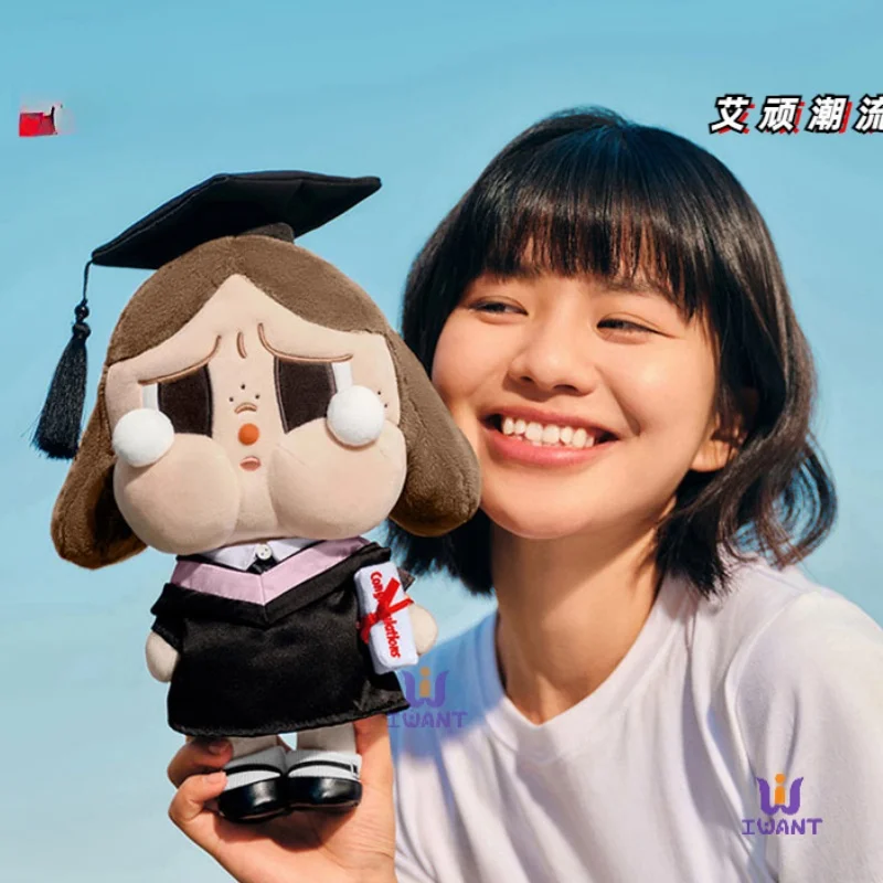 Genuine Crybaby Graduation Plush Cotton Doll Sunset Song Festival Cute Bachelor'S Uniform Crybaby Figure Doll Girl Gift