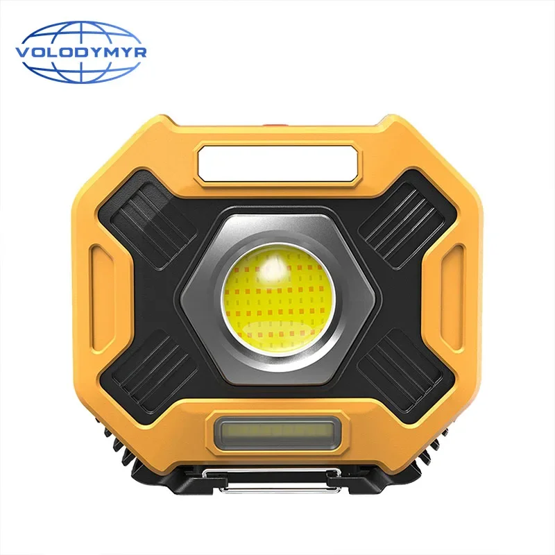 

Volodymyr Work Light Type-c Charging with Strong Magnetic Bottom Engineering Material Folding Hyper Tough Working Lamp Led