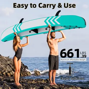 成人1/2人充氣式獨木舟,高強度PVC材質,拉絲底面,輕巧、便攜、耐用雙人皮艇 8 最佳銷售 雙人充氣獨木舟 - №8