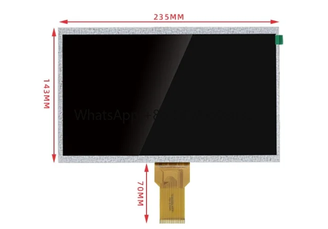 10.1-inch RGB50P1024*600 WEINVIEW touch screen XINJE Touchwin TGA63-MT TGA6 industrial control screen medical digital frame LCD