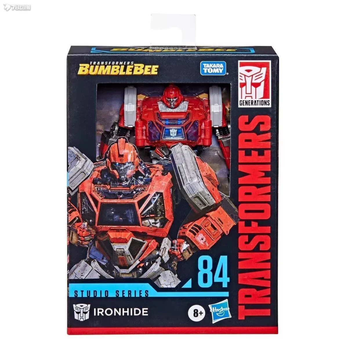 Takara Tomy Hasbro Transformers Studio Series SS84 Ironhide Anime Action Ornaments Figure Model Toys Birthday Gift view 2