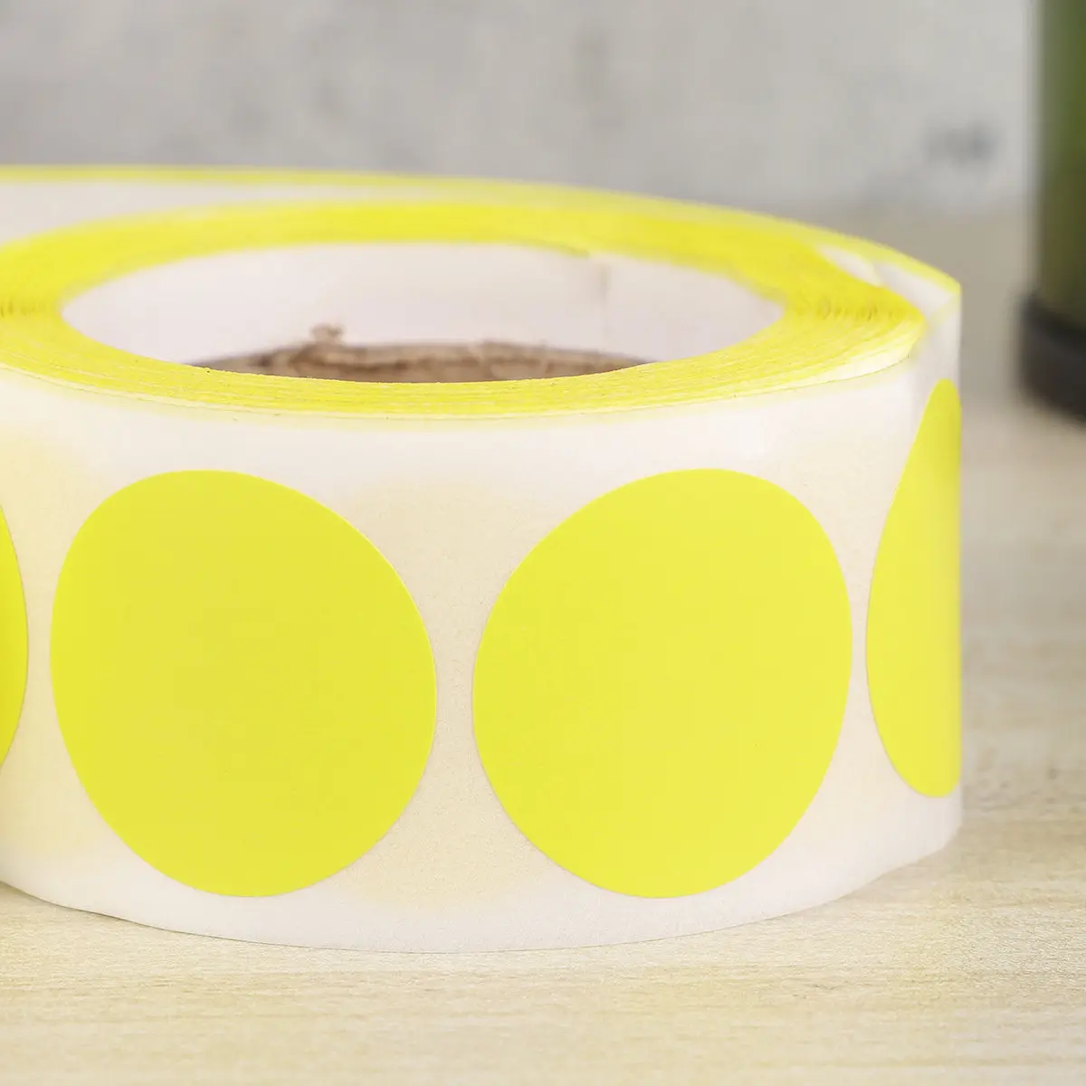 

500Pcs Decorative Tag Sticker Round Label Adhesive for Gifts Party Packaging School Notes Kitchen Classification