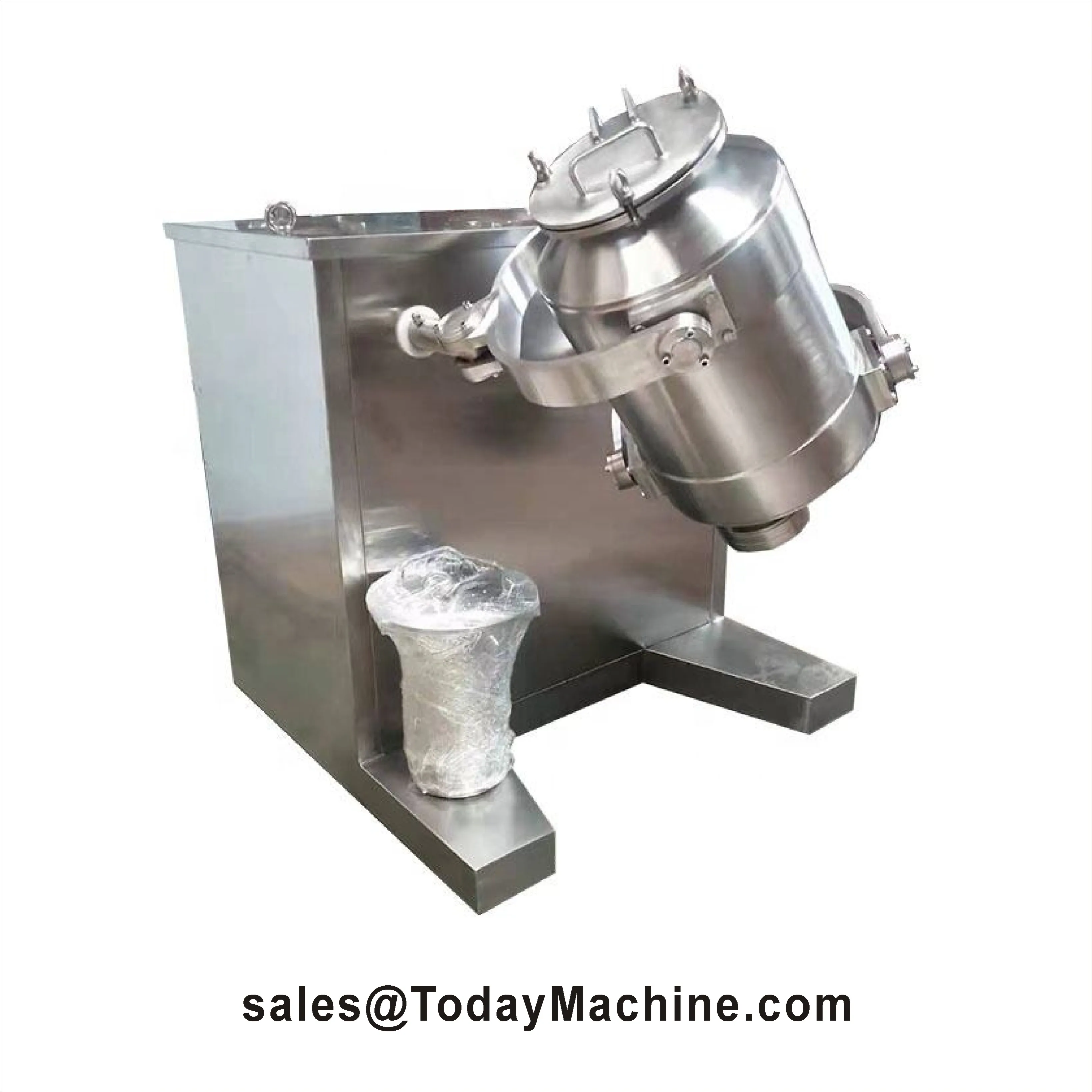 الصين 3D الحبيبات الجافة الدقيق مسحوق خلاط الروتاري سوينغ خلاط الخالط آلة لإنتاج مسحوق المنظفات