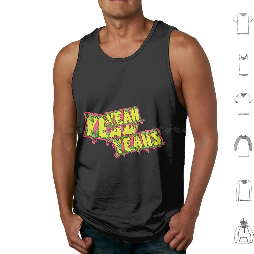 Medics And Leaders Tank Tops Vest Sleeveless Yeah Yeah Yeahs Indie Band Skull Indie Concert Album Tour Logo Zestful Summer