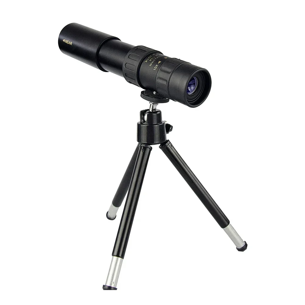 10-300X Zoom HD Portable Strong Long Range Professional Spyglass Monocular Telescope Low Night Vision For Hunting