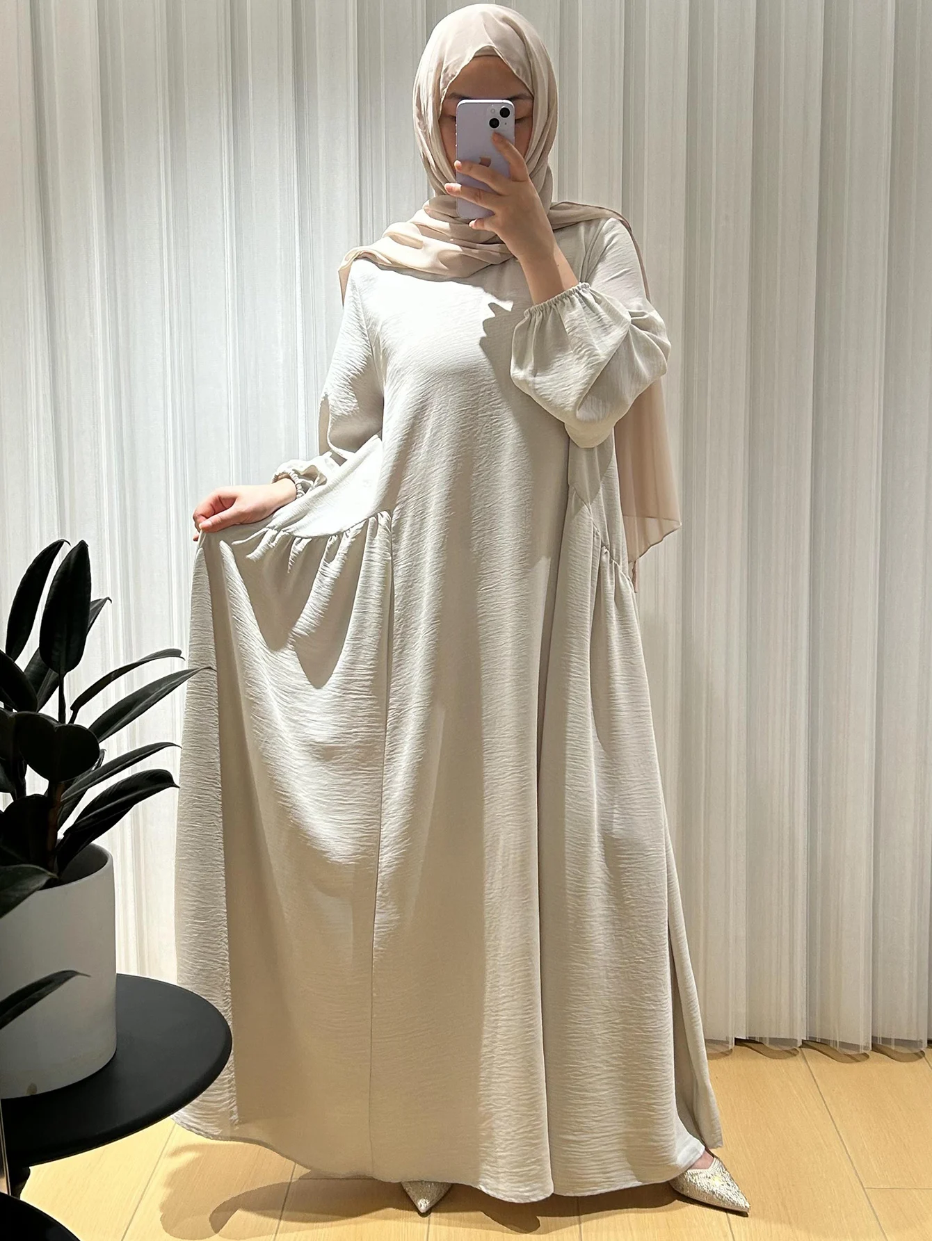 Abaya Muslim women\'s Clothing Middle East Abaya Fashion Dress Saudi Middle East women\'s clothing MU-054