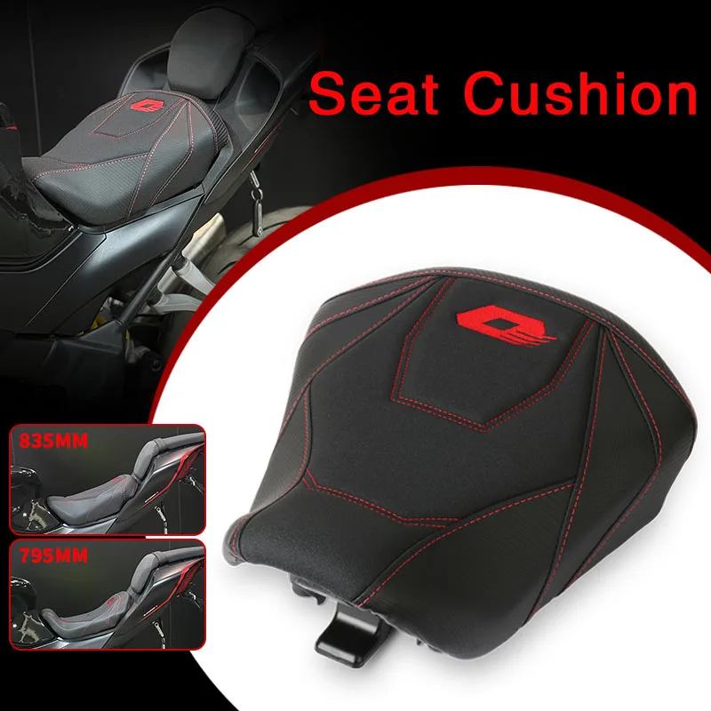 

Motorcycle Front Seat Cushion Heightened and Thickened Seat Bag Fit For QJMOTOR SRK800RR SRK600RS SRK 800RR SRK 600RS