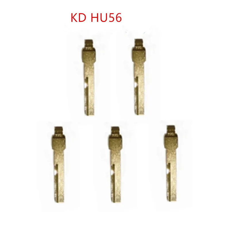 

10pcs Uncut Blade Y70 HU56 KEYDIY Metal Blank Uncut Flip HU56# Blade for Volvo Car Remote Key for KD VVDI JMD Remote