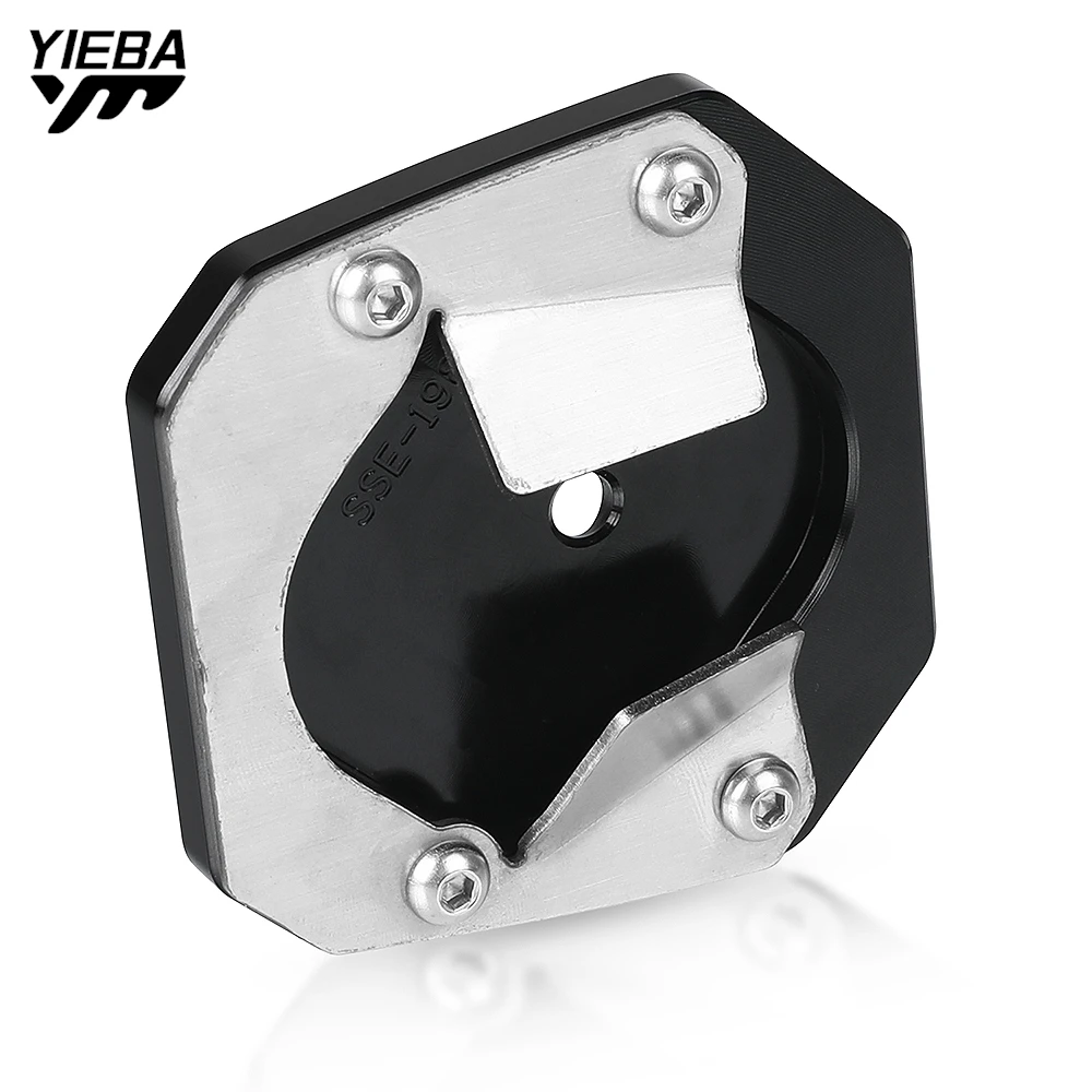 Side Stand Enlarger Kickstand Plate Pad Parts For Yamaha XT1200ZE super tenere ABS Raid Edition 2014 2015 2016 2017 2018 - 2022