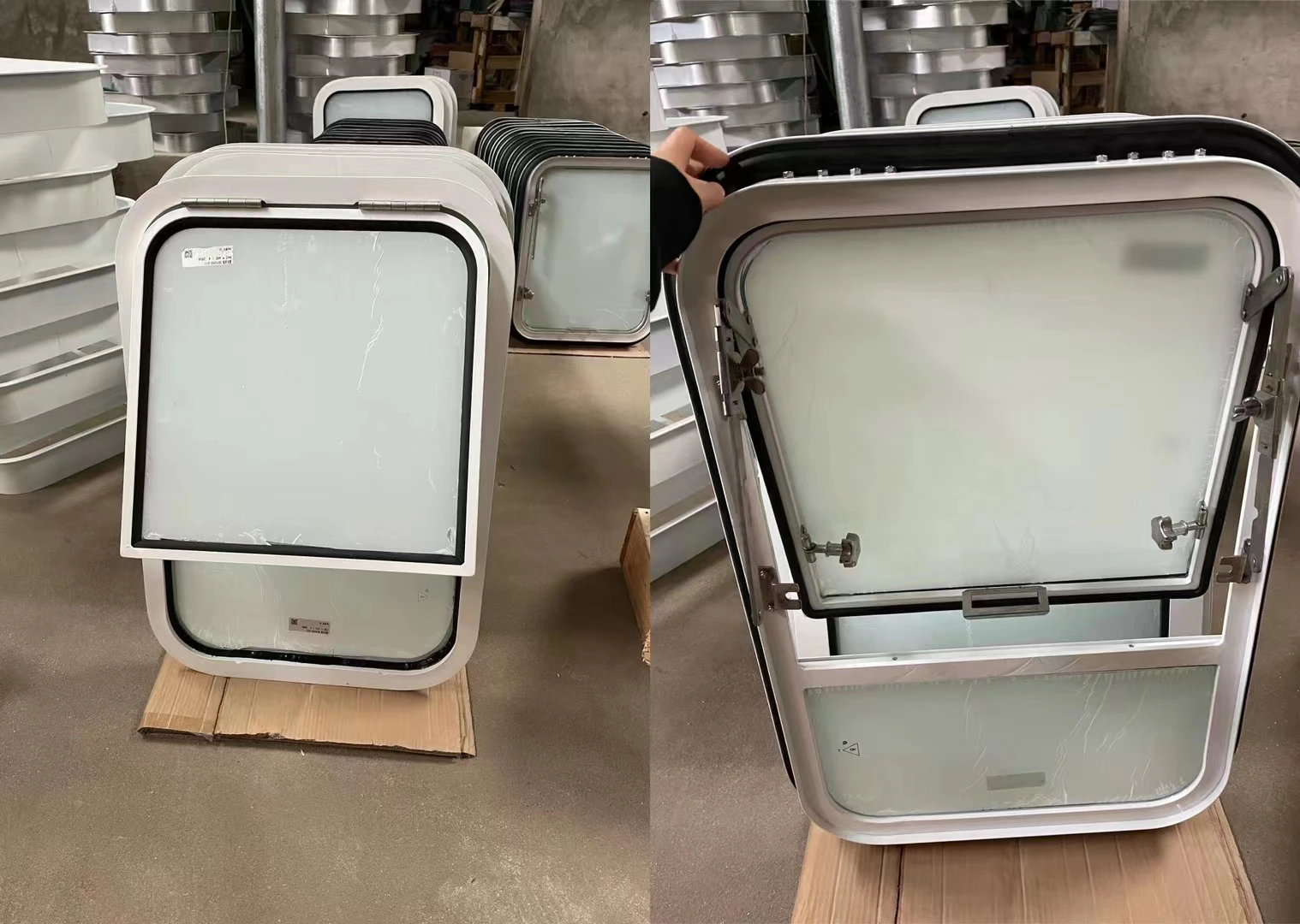 Customizable Marine Ordinary Rectangular Window for Ship Boat