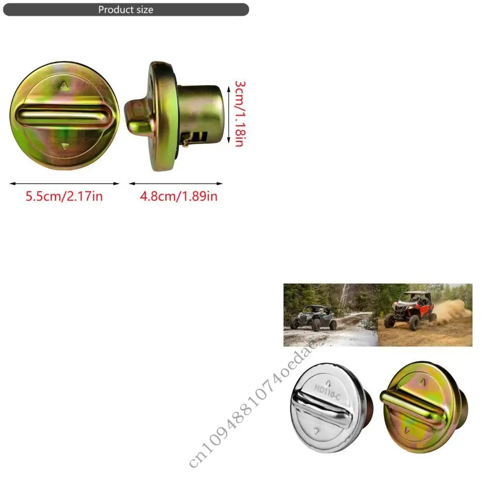 Quick Replacement Cap For ATV Motorcycle GY6 Engine Corrosion