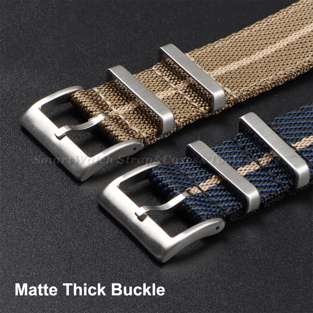 النايلون أشرطة ساعات اليد العسكرية الرياضة حزام الساعات ل تيودور لأوميغا المنسوجة النسيج 20 مللي متر 22 مللي متر الفرقة للرجال الإفراج السريع سوار أحزمة #4