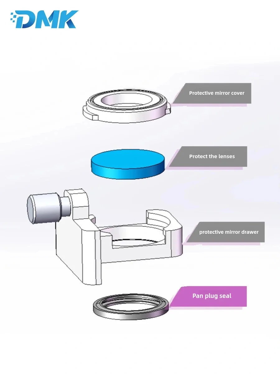 Au3tech HW970 Laser Welding Head Accessories Protective Windows Focusing Lens Sealing Ring Motor Fixed Plate For HW970 Gun Parts